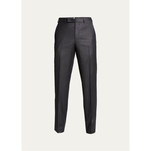 ZEGNA Men's Trofeo Wool
Trousers in Gray